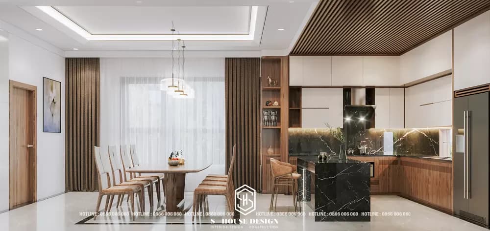 Thiết Kế Nội Thất Nhà Phố 3 Tầng Hiện Đại Anh Bình (5)