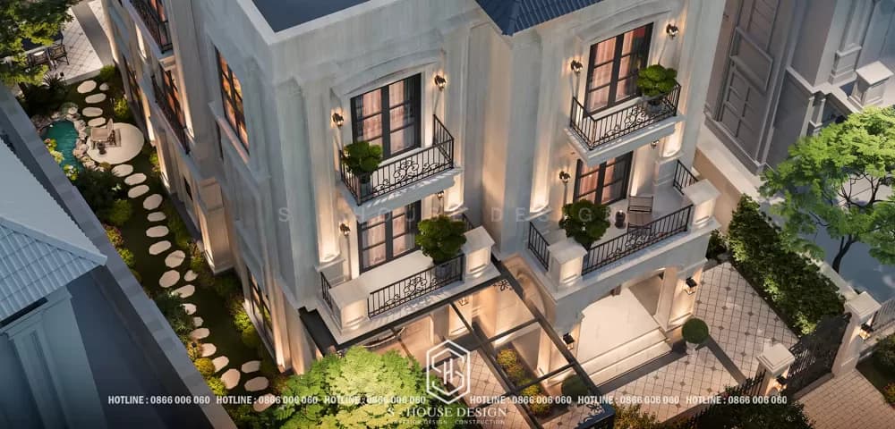 Thiết Kế Biệt Thự Tân Cổ Điển Độc Bản The Manhattan Glory Vinhomes (5)