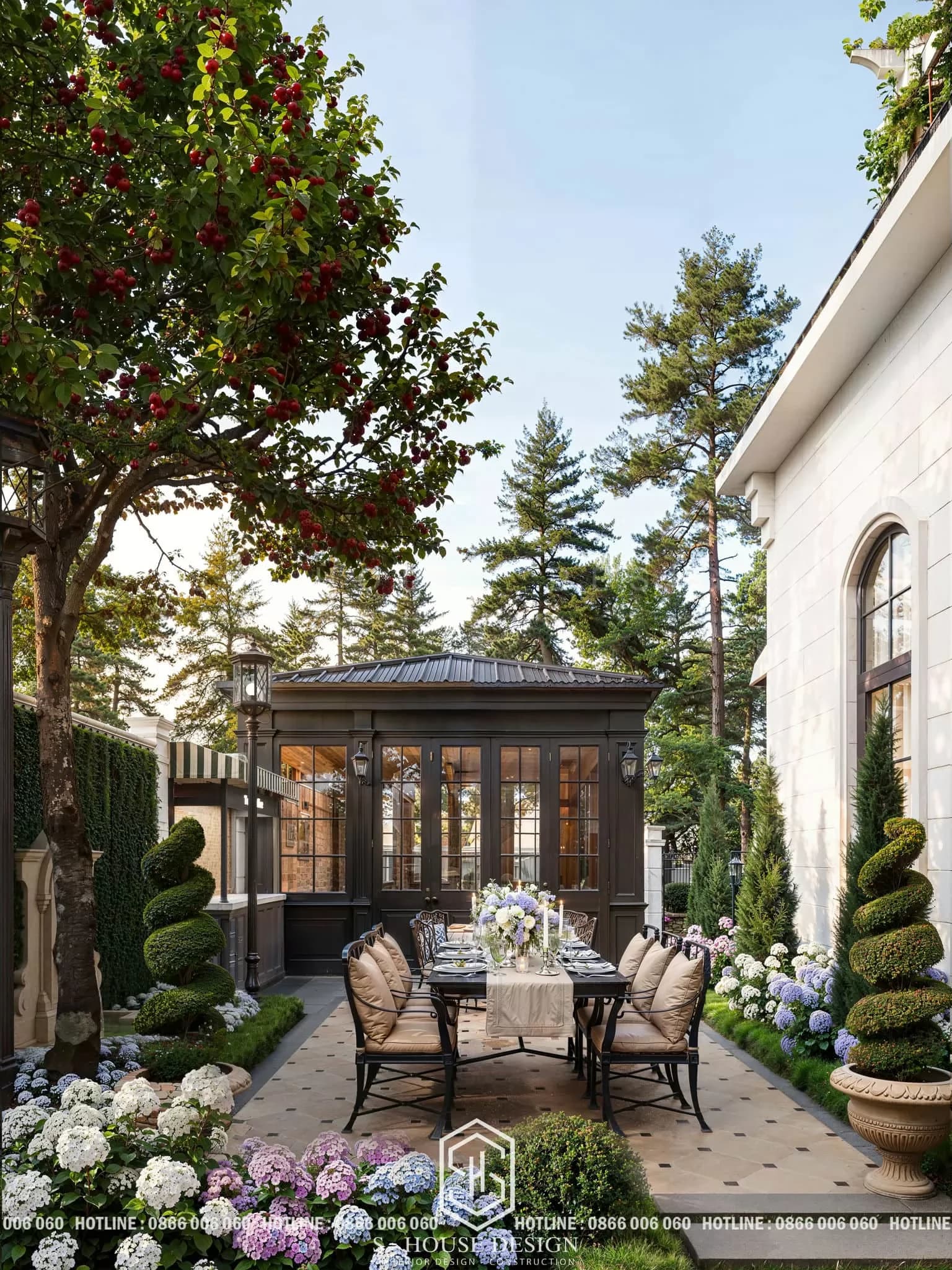 Thiết Kế Biệt Thự Đà Lạt Phong Cách Farmhouse Kiểu Pháp (5)