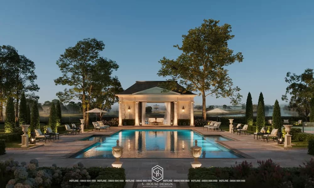 Thiết kế dinh thự tân cổ điển Pháp 6000m2 - BELLEVUE ROYAL (5)