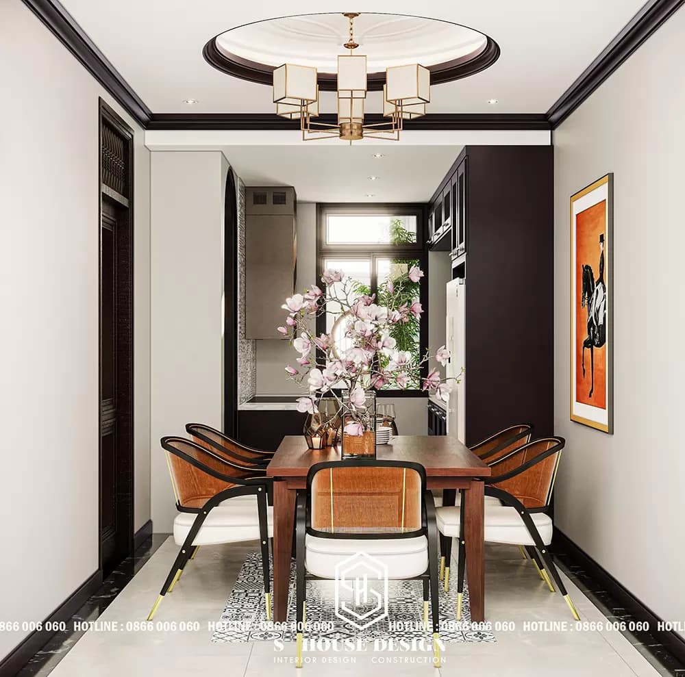 Thiết kế nội thất nhà phố phong cách Indochine (5)