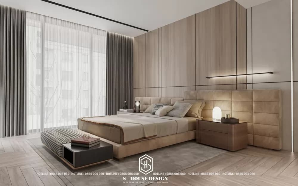 Thiết kế nội thất biệt thự đất xéo chị Liễu Cam Ranh (5)