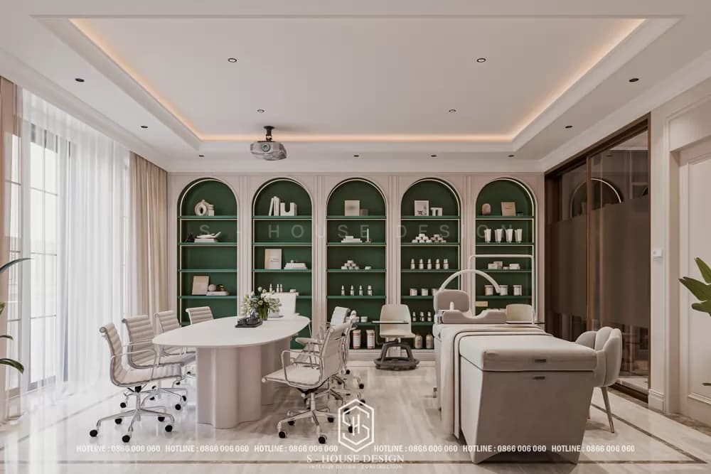 Thiết Kế Nội Thất Tân Cổ Điển Nhà Phố Kết Hợp Kinh Doanh Spa (5)
