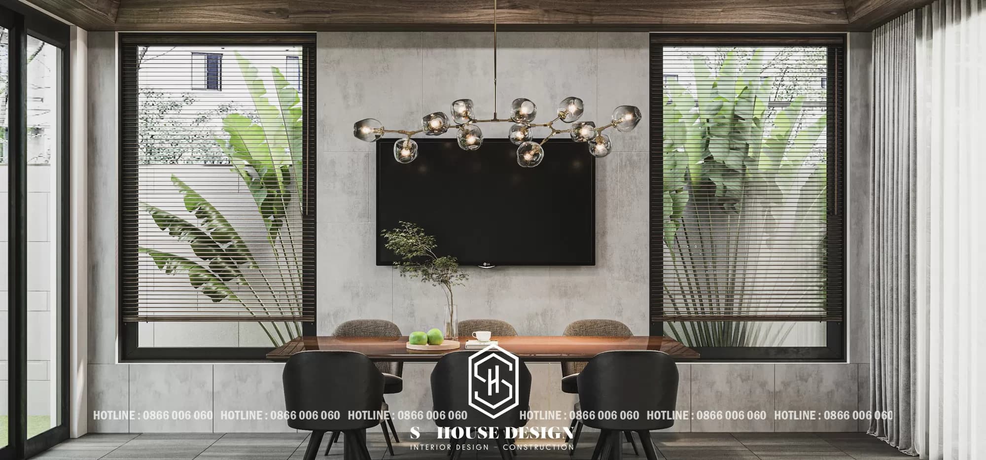 Thiết kế nội thất nhà phố hiện đại (5)