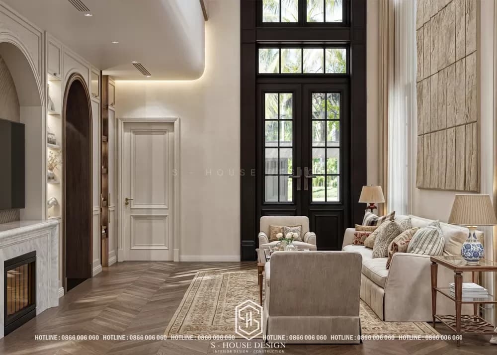 Thiết Kế Nội Thất Farmhouse Biệt Thự Bellana Villa (5)