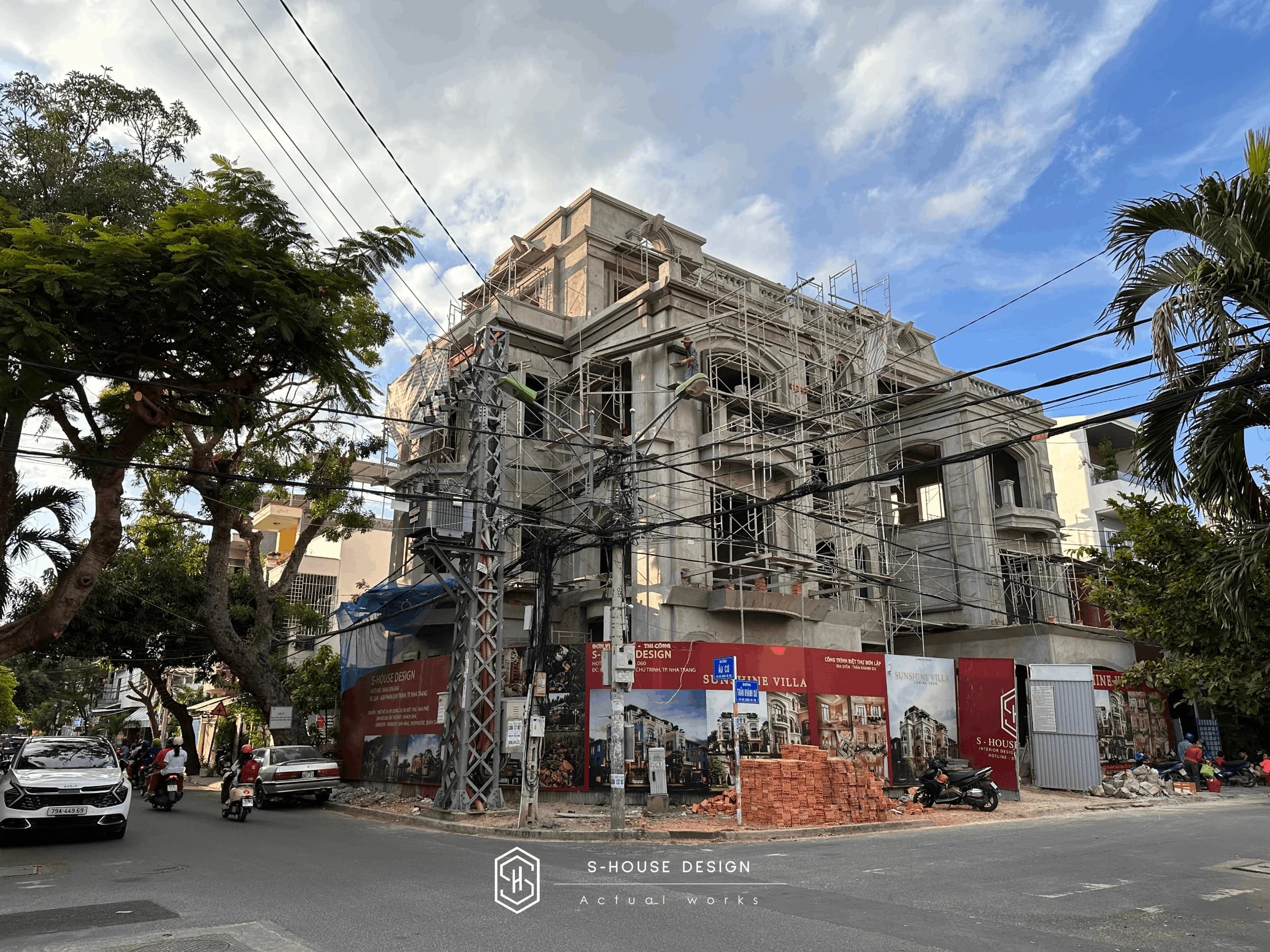 Thi Công Hoàn Thiện Biệt Thự Sunshine Villa