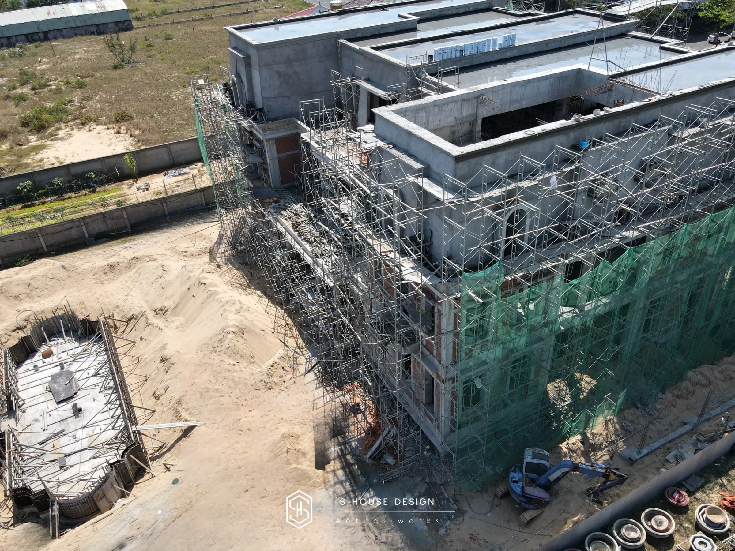 Thi Công Hoàn Thiện Kiến Trúc Dinh Thự An Chateau 3000m2