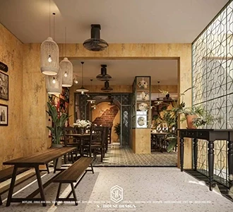 Thiết kế quán bún ốc