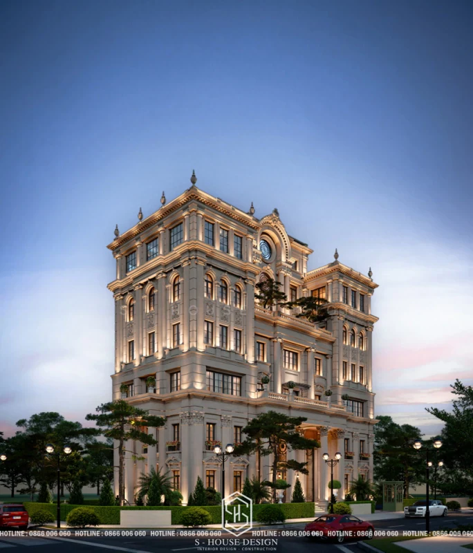 Thiết Kế Văn Phòng Tân Cổ Điển