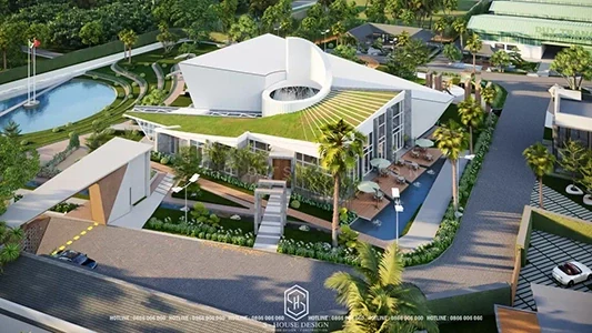 Thiết Kế Khu Phức Hợp Thương Hiệu Quốc Tế DT Group