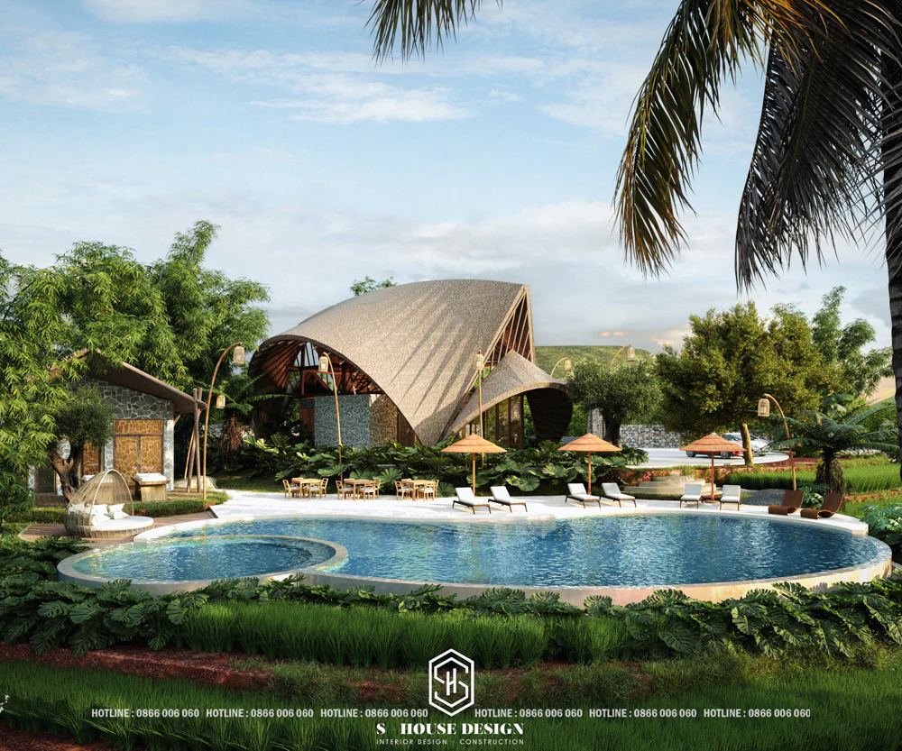 Thiết kế Mây homestay tại Hòa Bình