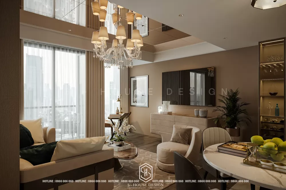 Thiết Kế Nội Thất Căn Hộ Cao Cấp Grand Marina Saigon BaSon Quận 1