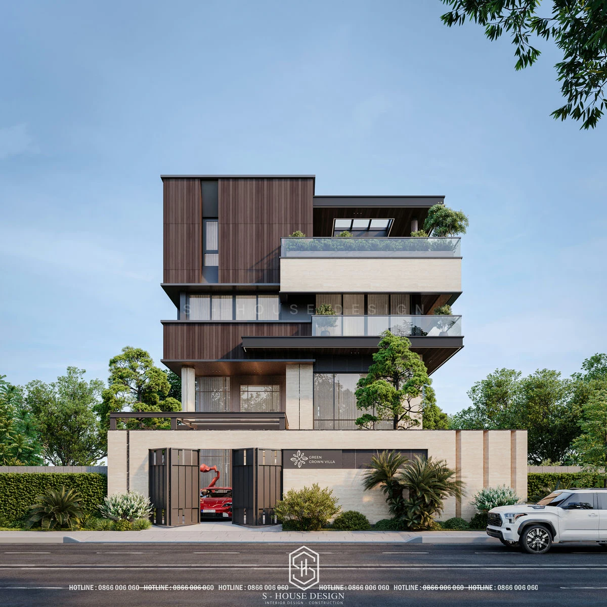 Green Crown Villa - Thiết Kế Biệt Thự Hiện Đại Tại Hải Phòng