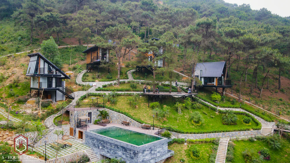 Thiết Kế O’Chen Villa Homestay Nghỉ Dưỡng Tại Sóc Sơn