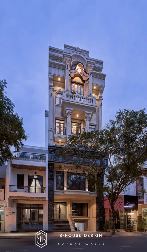 Nhà Phố Tân Cổ Điển Đẹp Tựa Châu Âu Tại Nha Trang