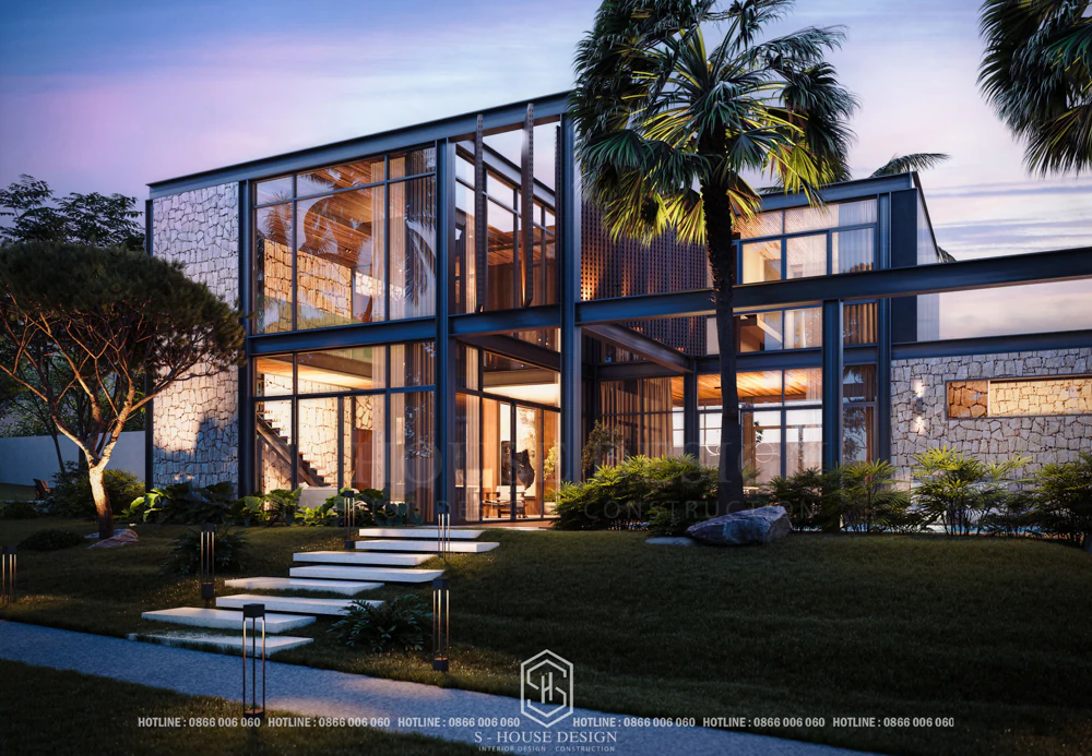 Thiết Kế Kiến Trúc Villa Nhiệt Đới Tại Bình Thuận
