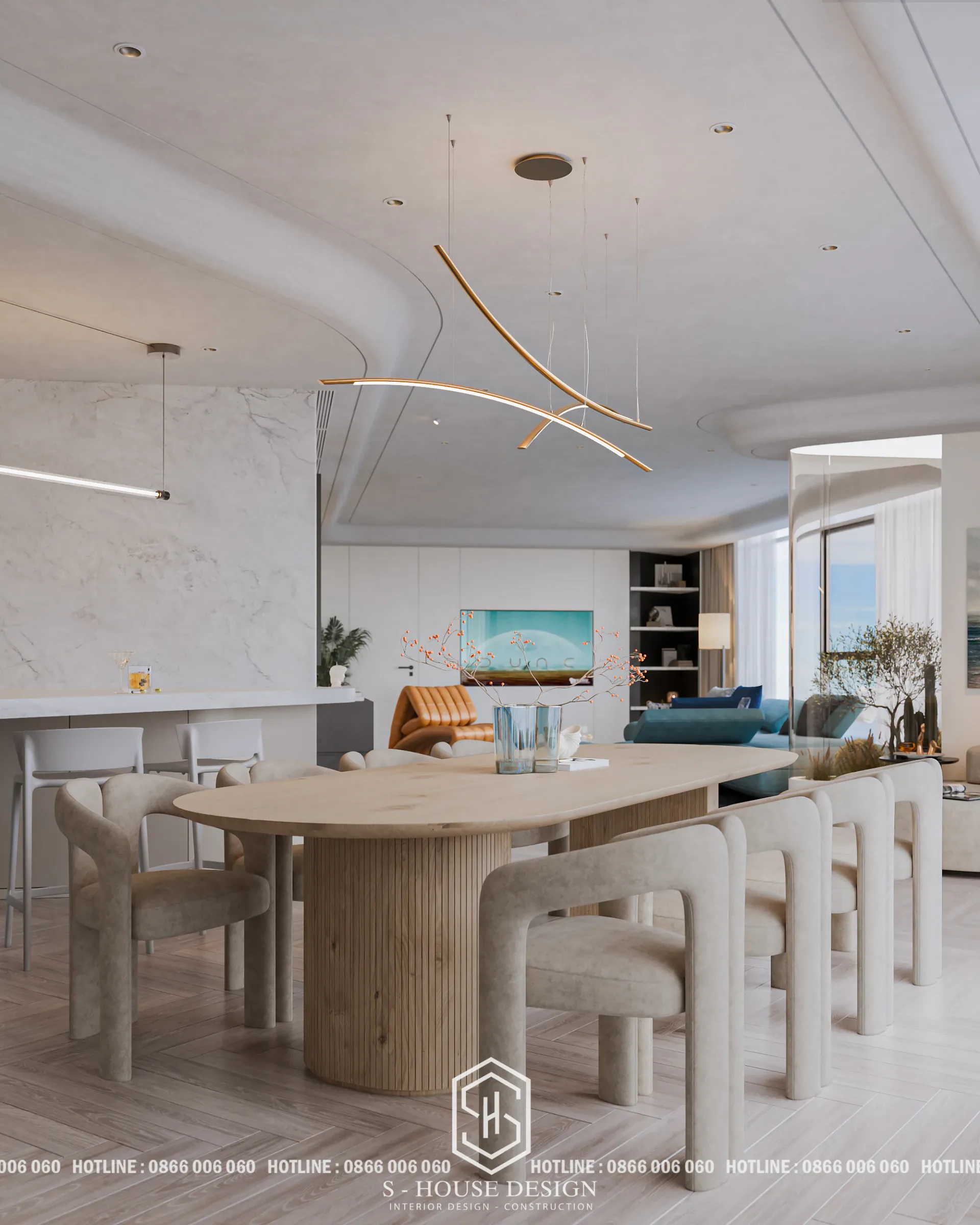 Công Ty Thiết Kế Nội Thất Uy Tín Tại TP.HCM | S-House Design