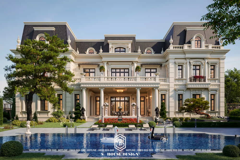 Mẫu Thiết Kế Biệt Thự Có Hồ Bơi Đẹp Nâng Tầm Không Gian Sống