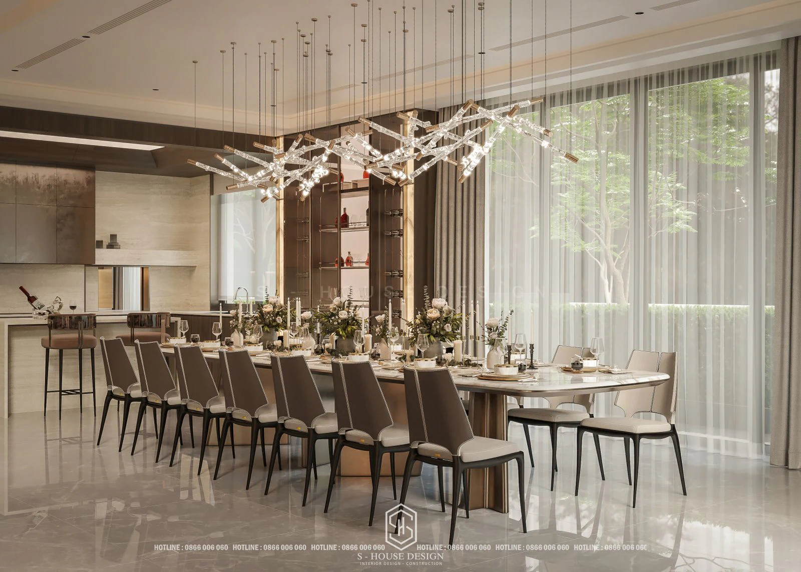 Tư Vấn Thiết Kế Nội Thất Biệt Thự Nghỉ Dưỡng Cao Cấp|S-House