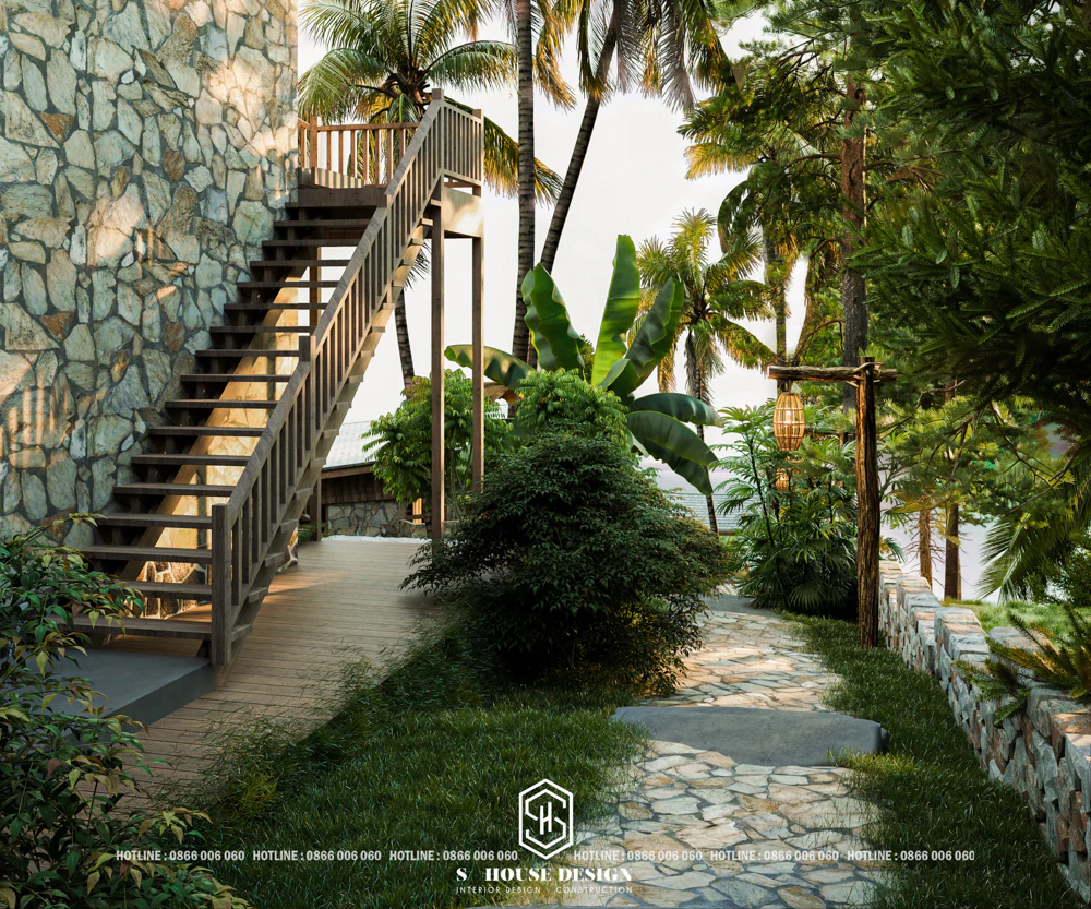 Thiết Kế Khu Nghỉ Dưỡng Mơ Village Tại Hòa Bình