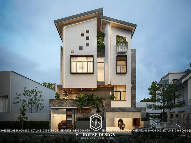 Những Mẫu Thiết Kế Mặt Tiền Nhà Phố 3 Tầng Ấn Tượng