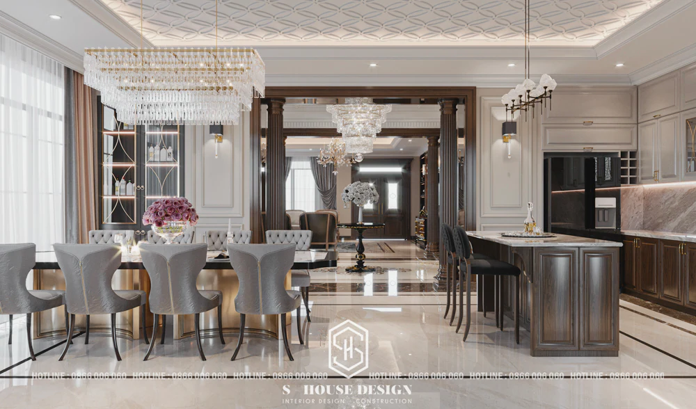 Nội Thất Tân Cổ Điển - Giá Trị Vượt Thời Gian Của Nét Đẹp Thượng Lưu