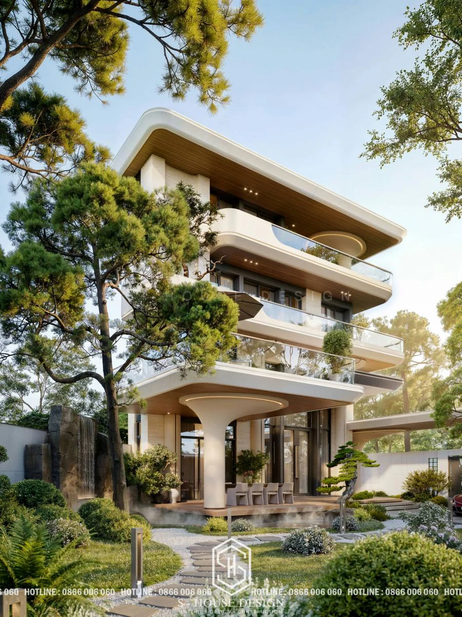 Các căn biệt thự vườn Hải Phòng thường được xây dựng tại các thửa đất diện tích lớn hoặc khu vực ven thành phố