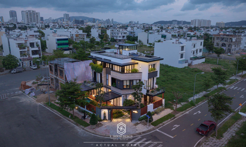 Bàn Giao Biệt Thự Lô Góc Hiện Tại Gói 2 Khu Đô Thị Mỹ Gia