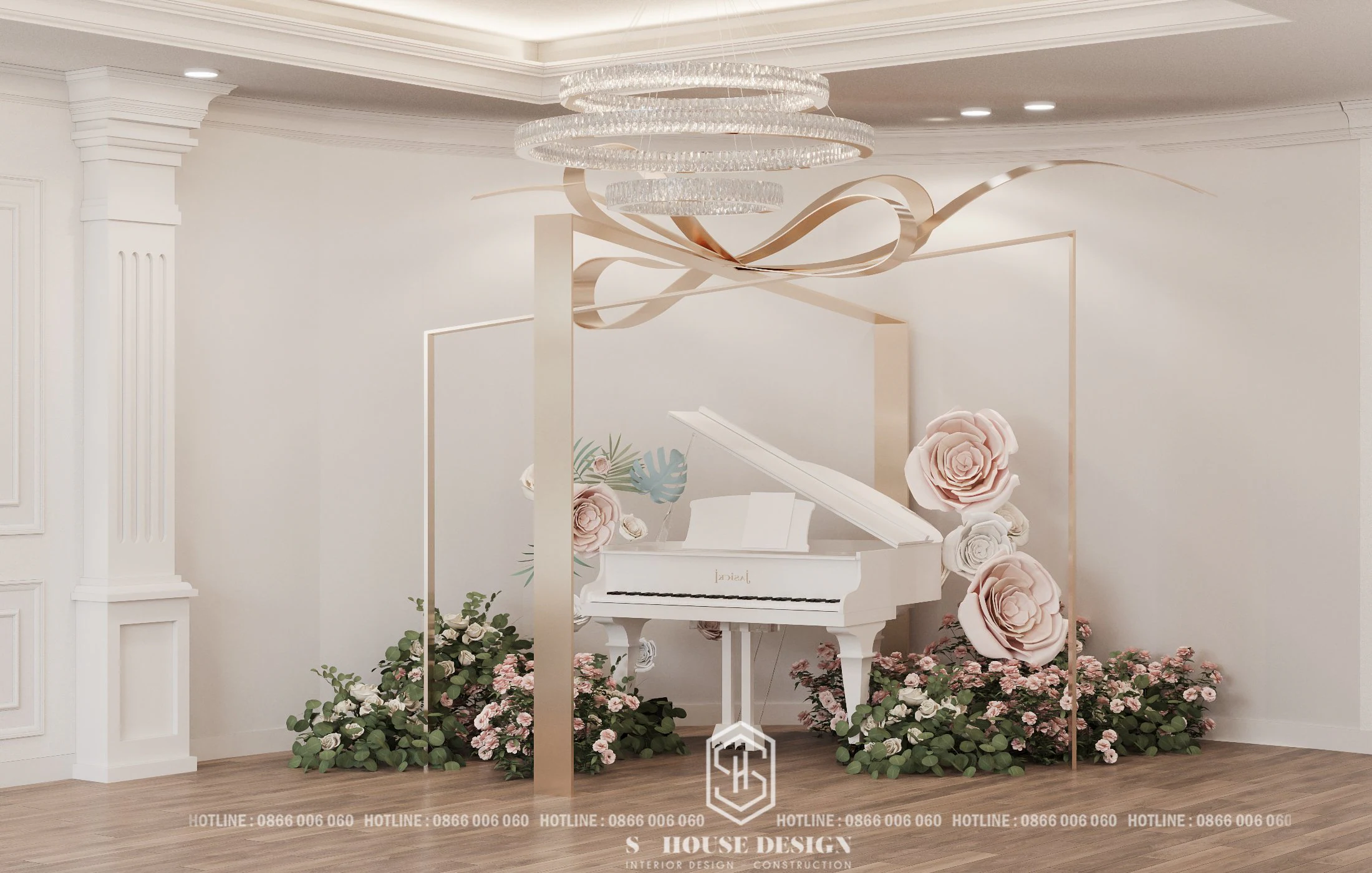 Xu hướng thiết kế studio và phim trường cưới mới nhất