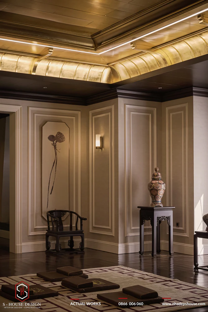 Thi Công Hoàn Thiện Nội Thất Tân Cổ Điển Dinh Thự An Chateau