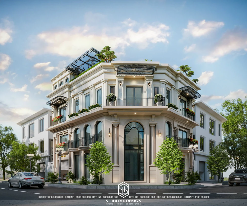 Thiết Kế Nhà Tân Cổ Điển Ở Vinhomes Cổ Loa