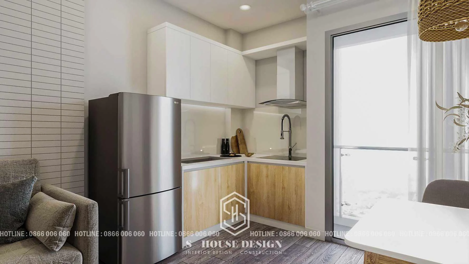 Top 20+ mẫu bếp đẹp nhất đã được S-House thiết kế và thi công