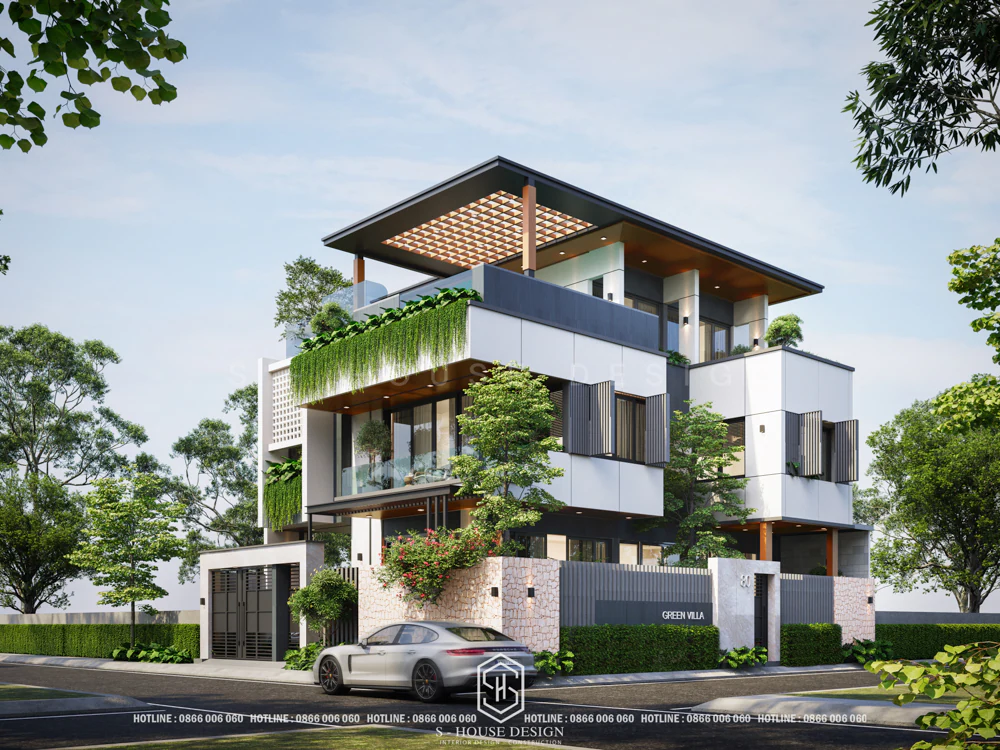 Mẫu Thiết Kế Biệt Thự Mái Nhật Đẹp, Sang Trọng Và Cổ Kính