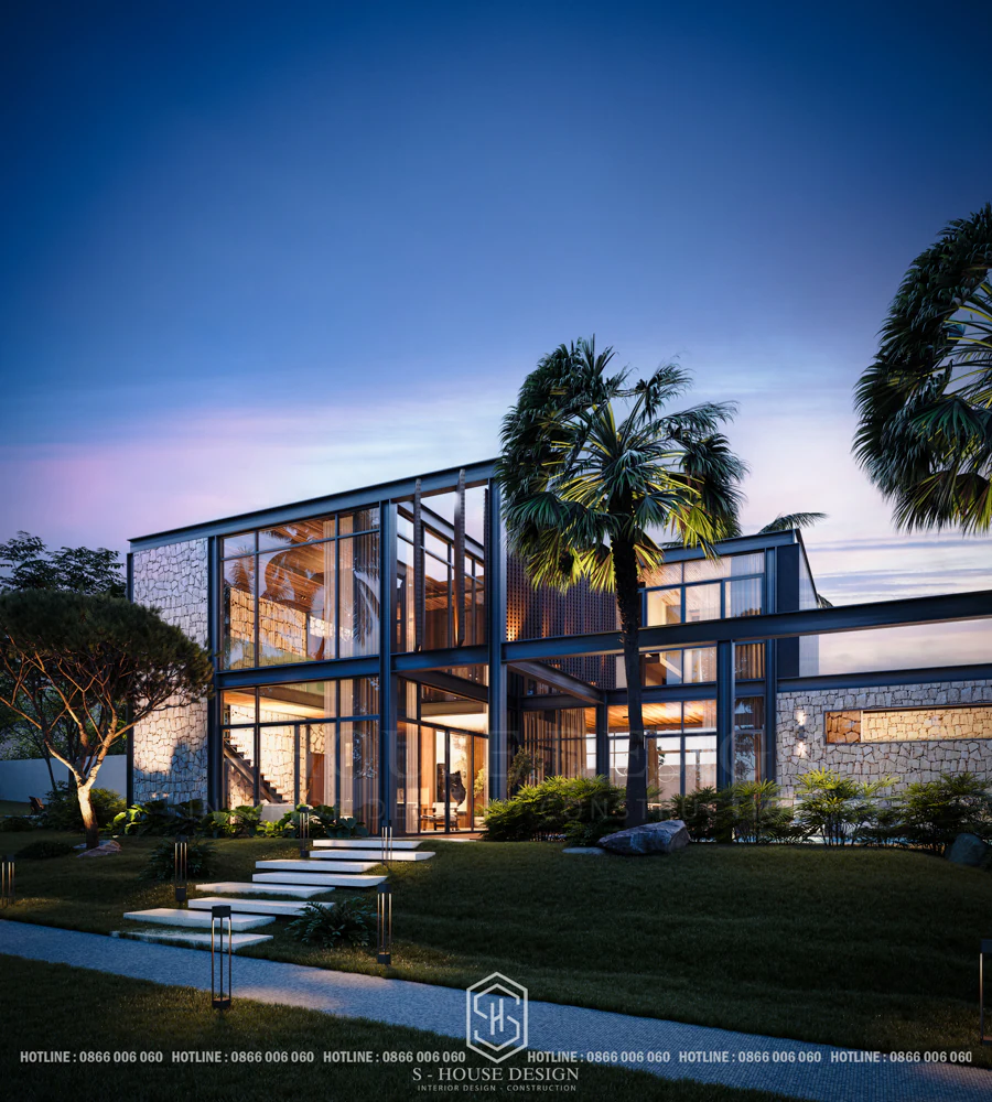 Thiết Kế Kiến Trúc Villa Nhiệt Đới Tại Bình Thuận