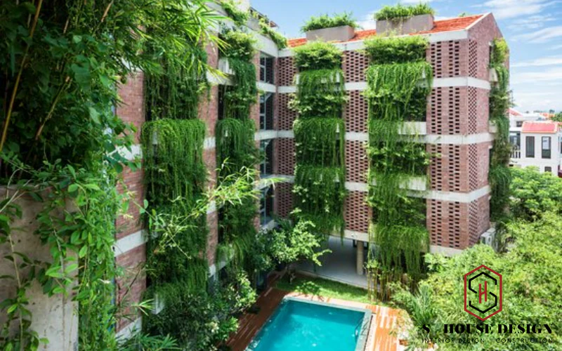 xây dựng khách sạn xanh
