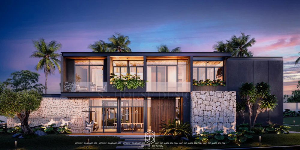Thiết Kế Kiến Trúc Villa Nhiệt Đới Tại Bình Thuận