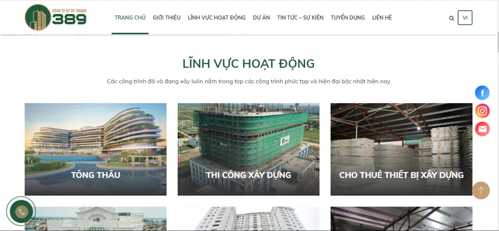 Danh Sách Top 10 Công Ty Xây Dựng Uy Tín Tại Nghệ An