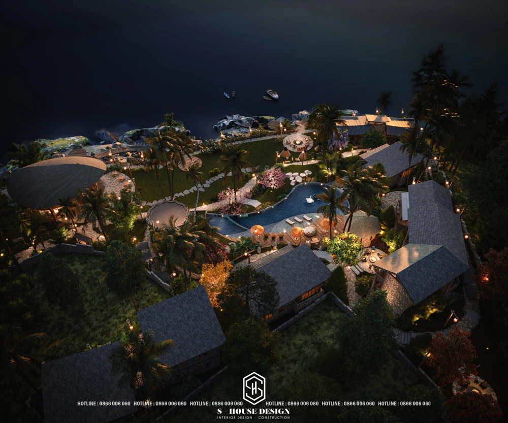 Thiết Kế Khu Nghỉ Dưỡng Mơ Village Tại Hòa Bình