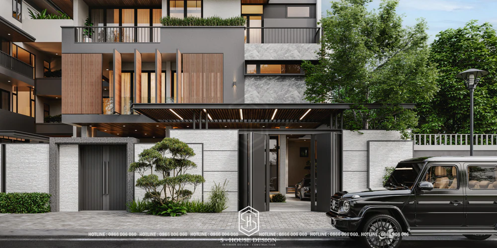 Thiết Kế Thi Công Biệt Thự Nhà Phố Tại KĐT Handico Vinh Tân