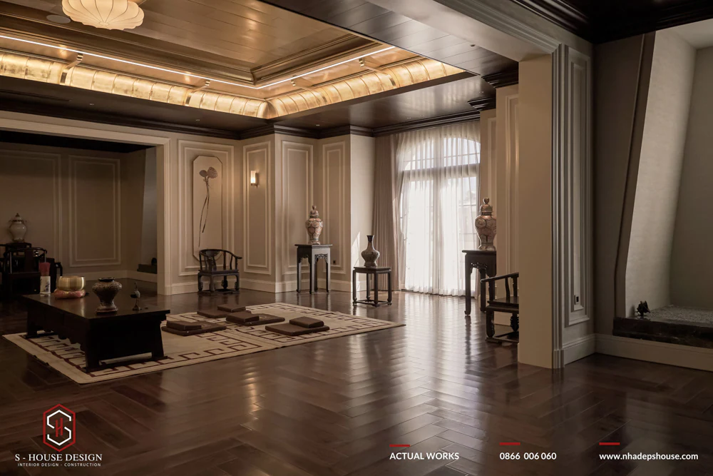 Thi Công Hoàn Thiện Nội Thất Tân Cổ Điển Dinh Thự An Chateau