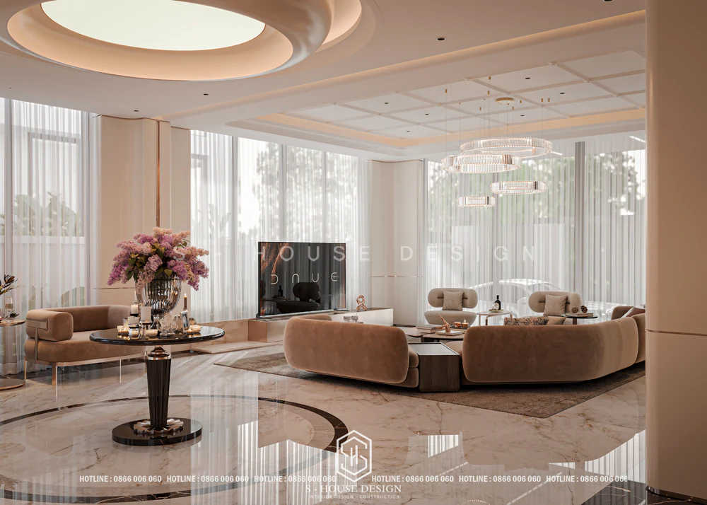 Thiết Kế Nhà Tân Cổ Điển Ở Vinhomes Cổ Loa