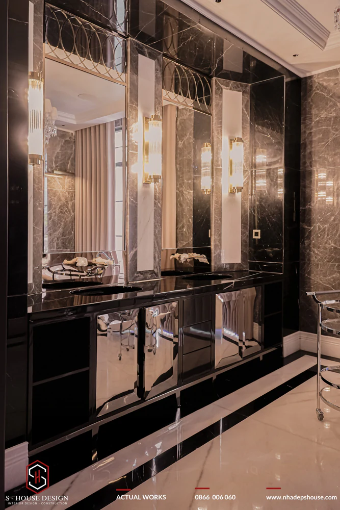 Thi Công Hoàn Thiện Nội Thất Tân Cổ Điển Dinh Thự An Chateau