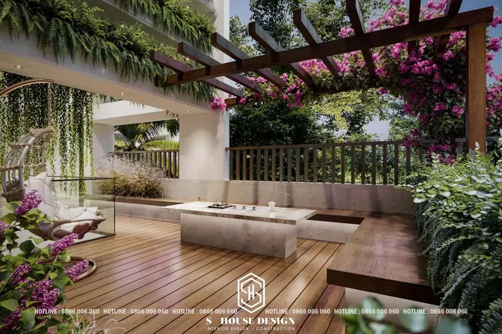 Mẫu Thiết Kế Sân Thượng Đẹp Cực Chill Không Thể Bỏ Qua
