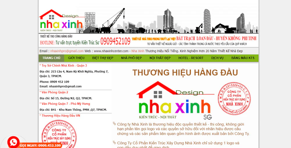 Danh Sách Top 10 Công Ty Thiết Kế Xây Dựng Uy Tín Tại Hồ Chí Minh