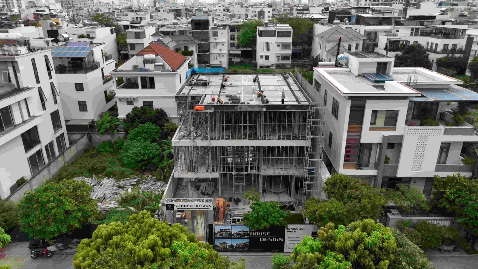 Công ty thiết kế thi công biệt thự uy tín | S-House