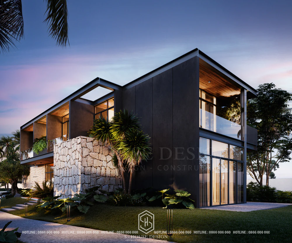 Thiết Kế Kiến Trúc Villa Nhiệt Đới Tại Bình Thuận