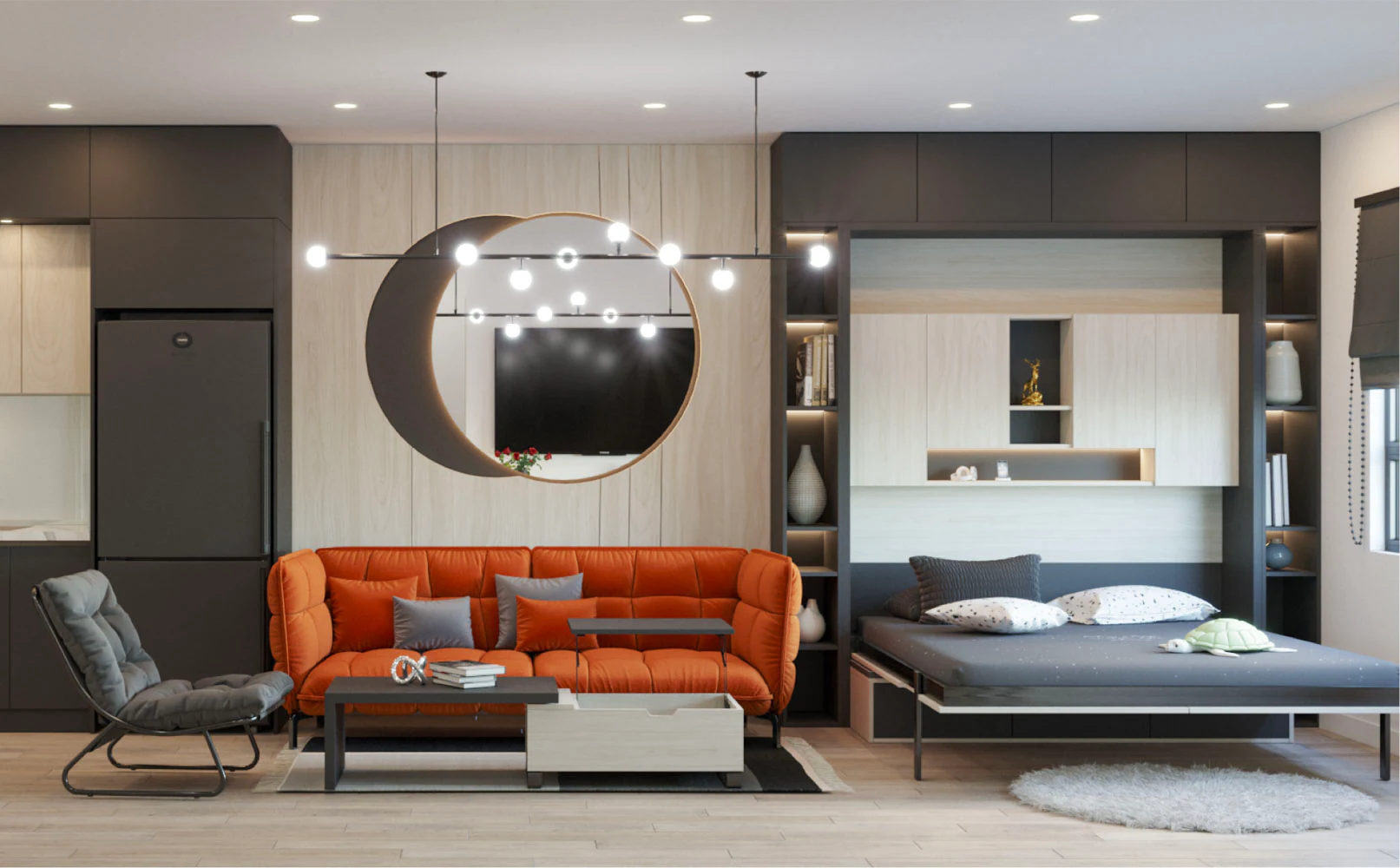 Mẹo thiết kế nội thất cho căn hộ siêu nhỏ tại Sài Gòn