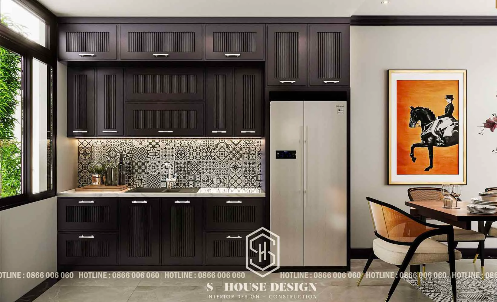 Top 20+ mẫu bếp đẹp nhất đã được S-House thiết kế và thi công