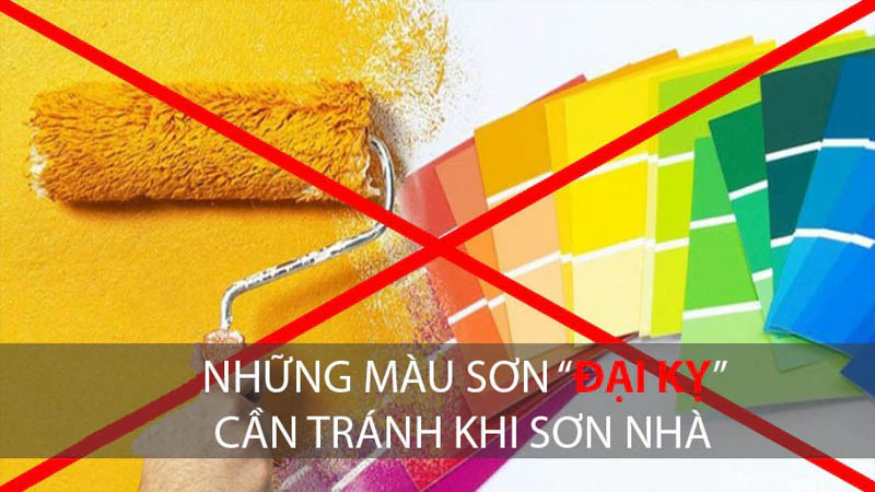 Sơn nhà mùa tết nên chọn màu gì để hợp phong thủy