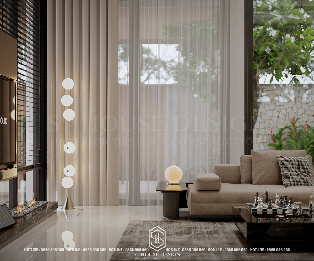 Thiết Kế Nội Thất Biệt Thự Phong Cách Hiện Đại